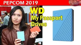 Новейшие накопители My Passport от Western Digital на Pepcom 2019 в сентябре