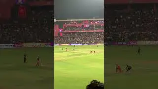 IPL 2025 T20 🏏 RCB v GT || Liam Livingstone, taking it on the full & sweeping Rashid Khan for a six