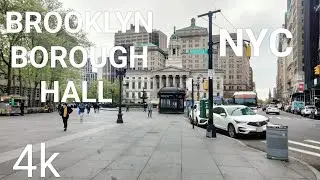[4K]EXPLORING NYC BROOKLYN BOROUGH Hall (04. 27, 23)!!!