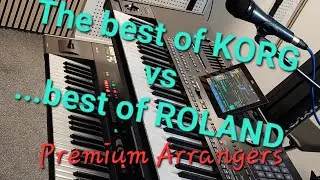Korg Pa5x vs Roland G70 / PianoSounds (Original)