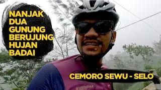 DARI GUNUNG LAWU MENUJU GUNUNG MERBABU, AWAL NYA MENDUNG LAMA-LAMA KOK BADAI