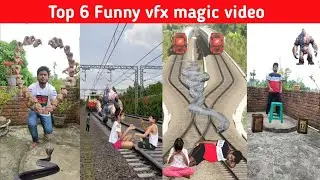 19 July 2021 | Top 6 Funny vfx magic video compilation Part 8 | Kinemaster editing | Ayan mechanic