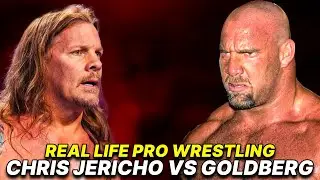 GOLDBERG VS CHRIS JERICHO  - When Wrestling Got Real (UNSCRIPTED)