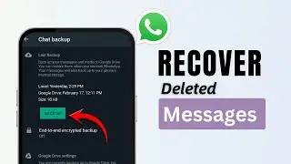 How to Recover Deleted WhatsApp Messages without Backup (2026)