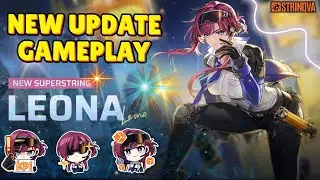 Strinova new superstring agent leona gameplay Reveal in strinova new update gameplay