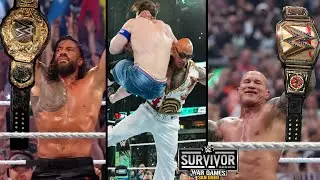 WWE Survivor Series 2025 Highlights:Roman Reigns Wins World Heavyweight Title|Orton Wins WWE Title