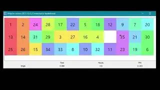 12x3 Sliding Puzzle World Record in 20.094s (Episode 51)