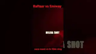 Raftaar vs Emiway | MIMIC #emiwaybantai #raftaar #shorts #viralvideo
