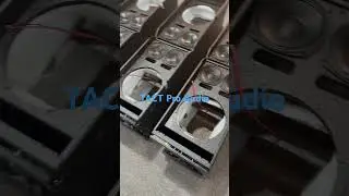 3way dual 12 inch line array speakers  sound system on production #linearrayspeakers