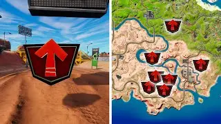 All Fire Level Up Token Week 1 Locations in Fortnite Season 3