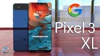 Google Pixel 3 XL Introduction Concept with Notch Design Based on Leakes