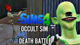 I Made an Occult Sim Battle Royale in The Sims 4, Who Will Win?