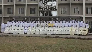 SS PETER AND PAUL MAJOR SEMINARY,BODIJA INSTALLS VERY.REV.FR. ANTHONY O. IGBEKELE AS NEW RECTOR