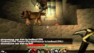Minecraft Survival w/wizzowazzup Ep.2 SKELETON KILL STREAK!!!