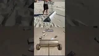 Beach Sifting In Reality Vs Game