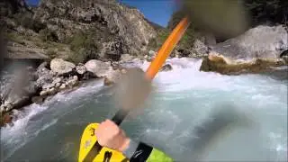 The Middle Guil, French Alps Kayking