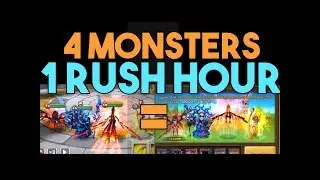 GUARDIAN RUSH HOUR - 4 MONSTERS TOTAL!  Arena Action in Summoners War!