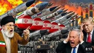 Irani Fighter jets Tanks & War Helicopters powerful Attack on Israeli Military Weapon...