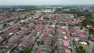 Kampung Pernu Melaka view from Drone DJI Neo 2