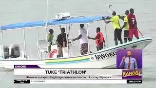 Riwruok matayo tuke Triathlon biro dhi nyime ne tiego rawere ma pachoka motelone Olympics