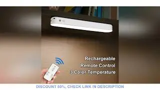 Magnetic Dimming LED Desk Lamp with USB Rechargeable Adjustable Brightness Portable for Office Bedro