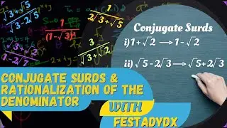 Conjugate Surds | Rationalizing the Denominator of Surds
