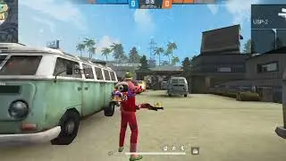 Garena Free Fire Quadra kill||1vs4 in ff gaming||Best clash squad 4 kill in 1 round||USP2 quadrakill