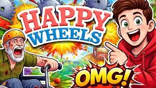 I Got Broken My All Bones In Happy Wheel 😄😄/#gaming 