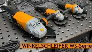 Winkelschleifer Vergleich WS-Serie (WS-1, WS-2, WS-3) von WELDINGER | Erklärung & Schnellspannmutter