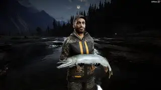 River Fishing hot spot call of the angler (night fishing)