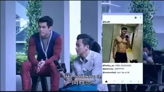 Gay-suggestive scenes from 