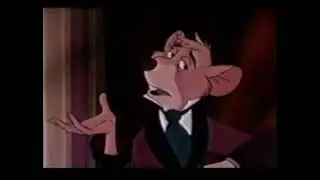 The Great Mouse Detective vhs commercial 1999 
