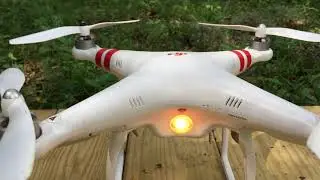 DJI Phantom FC40 Start Up
