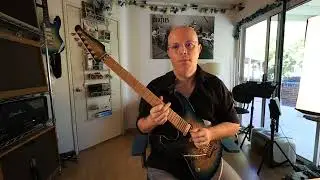 Having fun with my guitar doing some legato improvisation