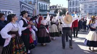 GRUPO ETNO-FOLCLÓRICO DE REFOIOS DO LIMA, NO SEU FEIRÃO CULTURAL EM PONTE DE LIMA. 30 MARÇO 2025.