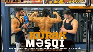 17 YAŞLI GƏNÇ ATLET NİHAD BUNYADOV'LA KÜRƏK MƏŞQİ | SUMQAYIT'DA AGGRESSİVE BACK DAY  #KenanNuriTeam