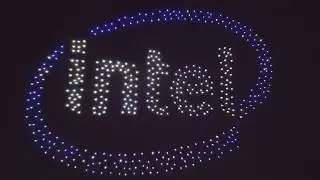 Intel Drone Show - 50th-anniversary celebration - Munich - 4K UHD