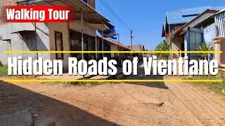 Walk thru Hidden Roads of Vientiane Laos // 29 Jan 2026 // #dailywalks 
