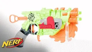 NERF U.K. - 'Zombie Strike Crosscut Blaster' Official Demo