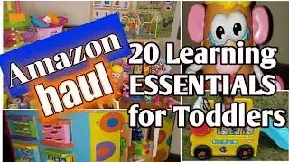 20 Learning TOYS for Toddlers!!! Early Learning Development