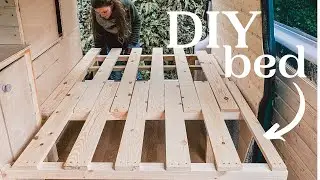 DIY Camper Pull Out Bed | VW T4 Conversion