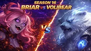 Briar VS Volibear - RANKED Jungle