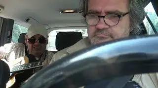 Mit Mario Adler im Auto