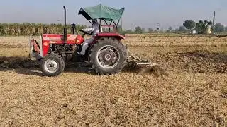 Massey 241 की टिलर जुताई | VS Farming