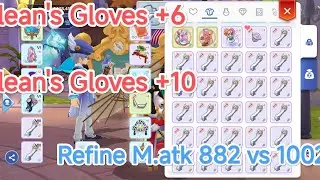 Refine M.Atk damage comparation test | Ragnarok Online Mobile Classic | Sorcerer