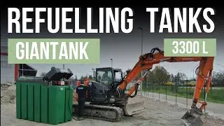 Giantank&reg; &ndash; 3300-Liter Diesel Tank with 110% Containment