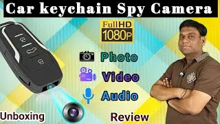 Car Key Chain Spy Camera 🔑I Hidden Full HD Recording Device - Ratna Distributors