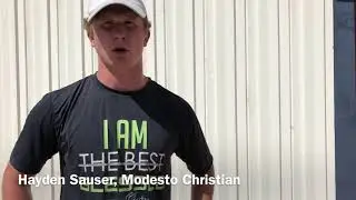 Panelli Passing Academy Top Gun: Hayden Sauser, Modesto Christian