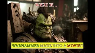 What if Warhammer 40k was made into a Movie? Behind-the-scenes photos!