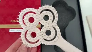 Simetra Detangler Hair Brush for Women and Men, Original Detangling Brush for Curly Hair. #ad